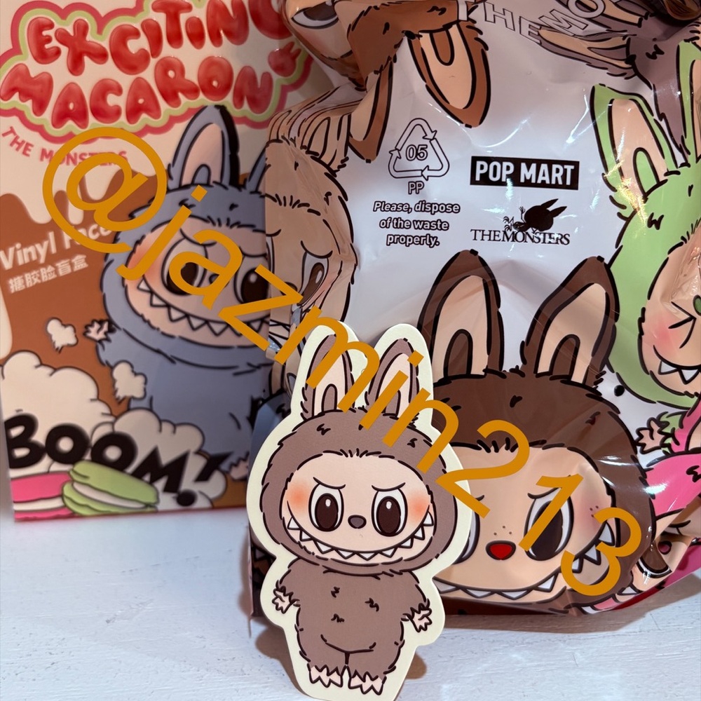 THE MONSTERS - Exciting Macaron Vinyl Face Labubu